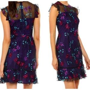 Donna Morgan NWT Embroidered Sheath Dress Sz 8